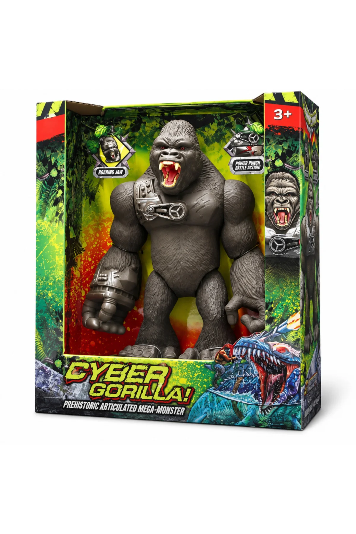 37108 Clash Mega Canavar Siber Goril Figürü 37108 Clash Mega Canavar Siber Goril Figürü