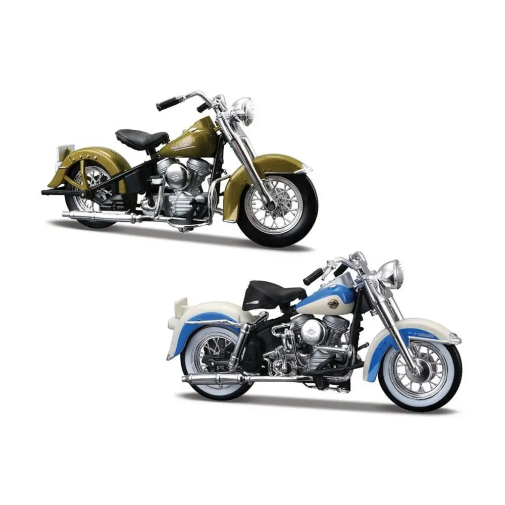 37301 1 18 Harley-Davidson İkili Motorlar Asorti