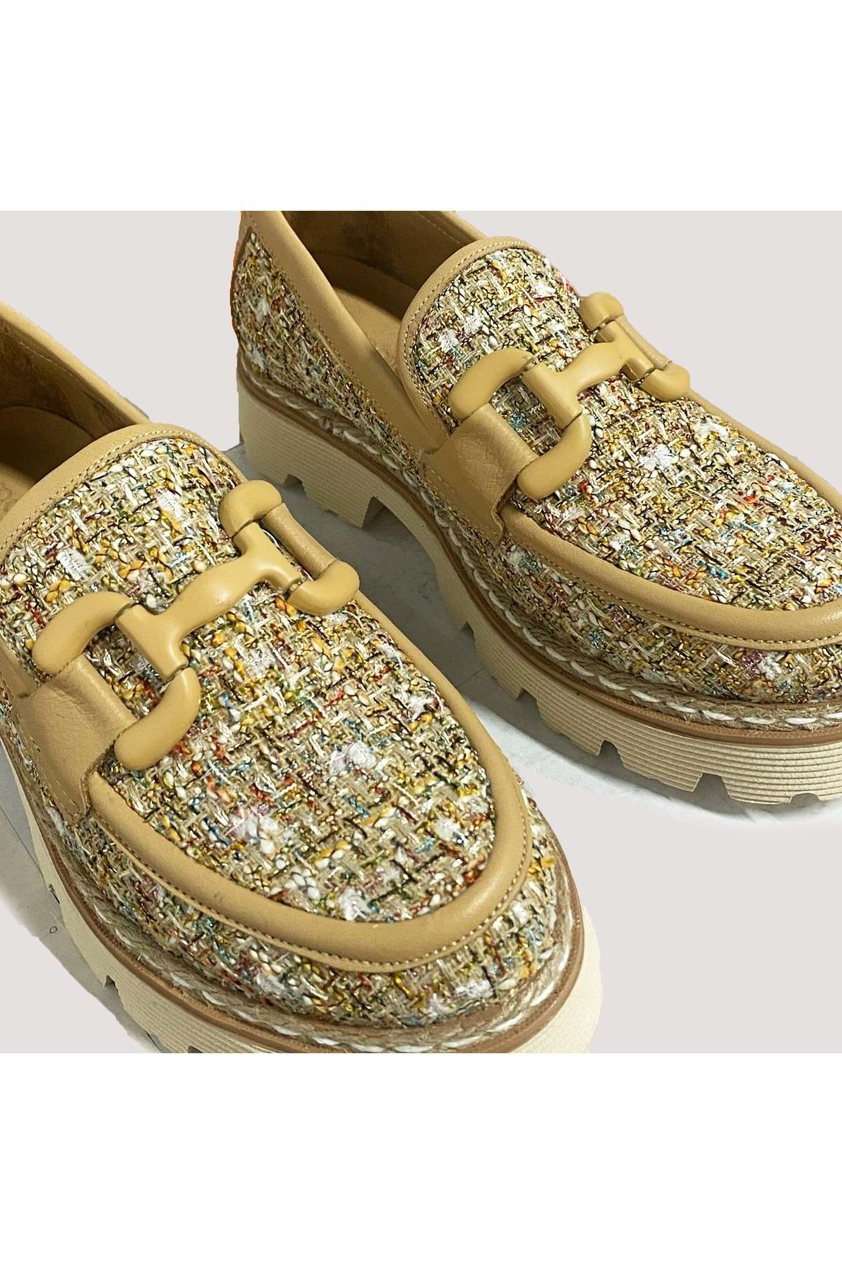 Mammamia 3770 Kadın Casual Ayakkabı - Karamel - 36