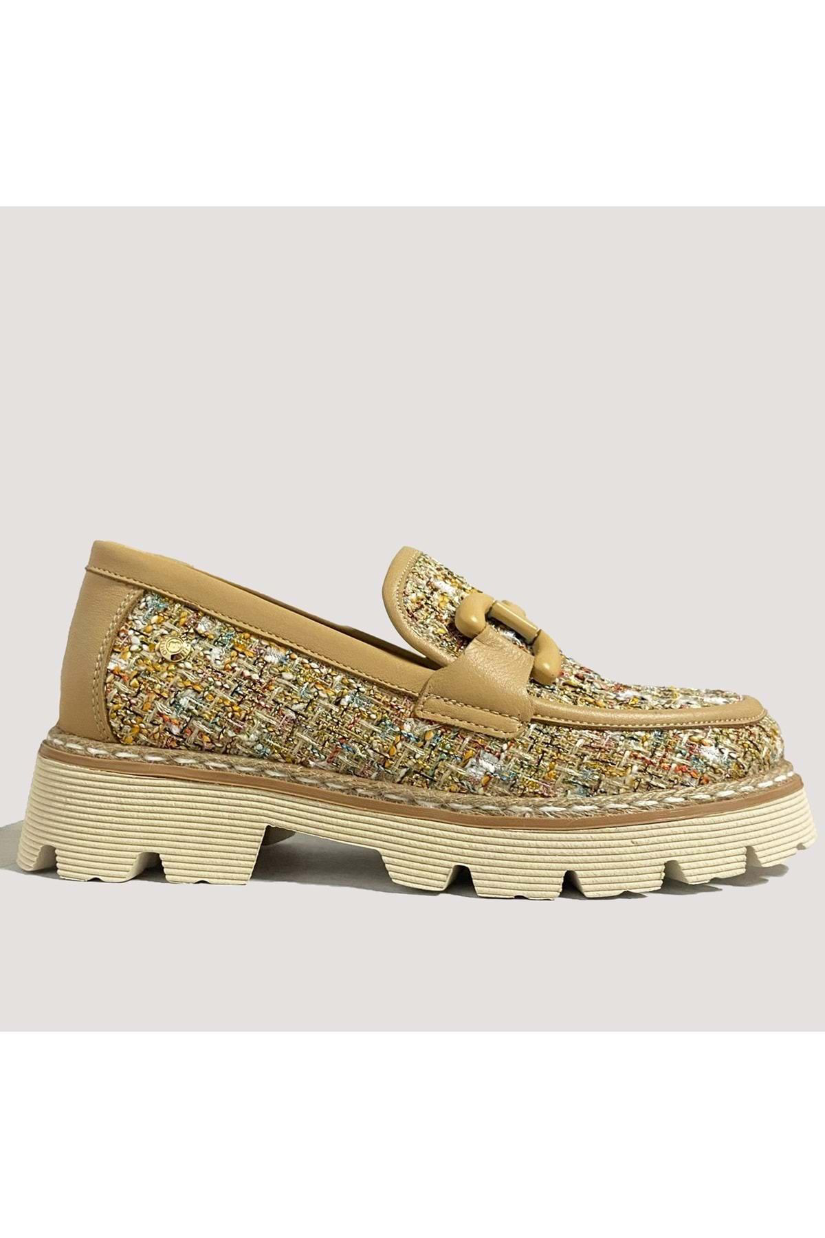 Mammamia 3770 Kadın Casual Ayakkabı - Karamel - 36