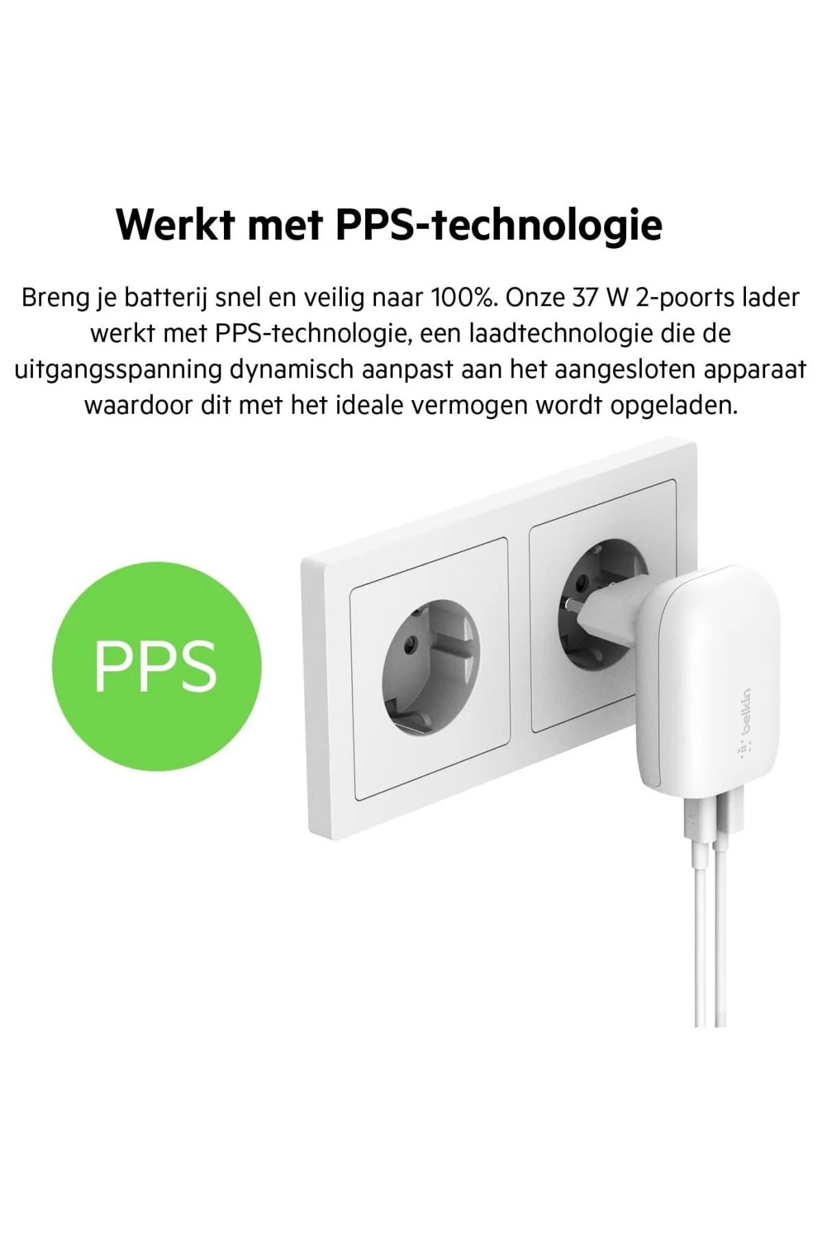 37W 25W USB-C PD PPS+12W USB-A Şarj Cihazı