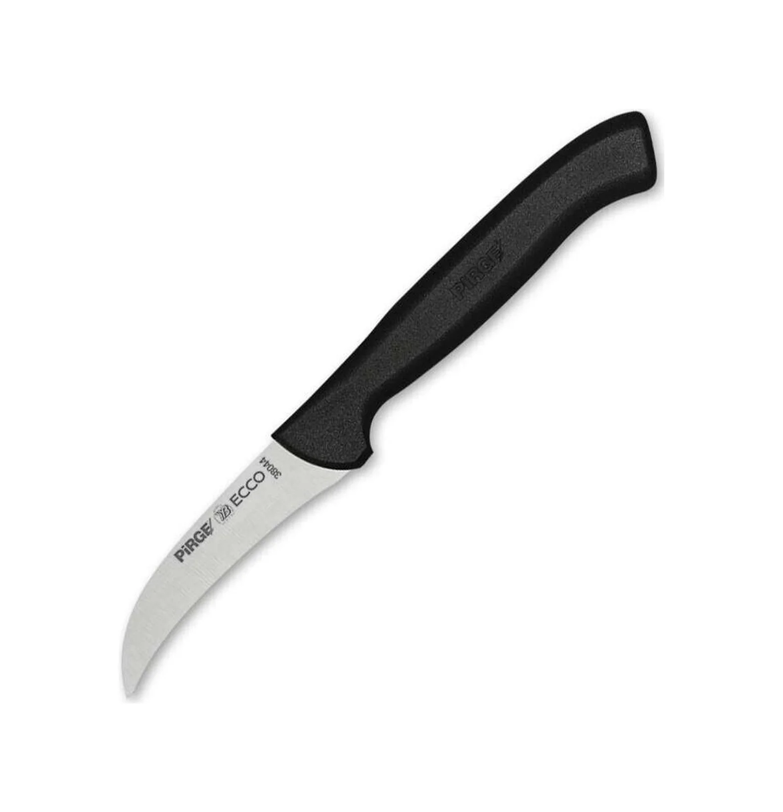 38044 Ecco Kıvrık Eğri Sebze Dekor Bıçağı 7,5 Cm - Siyah Diğer