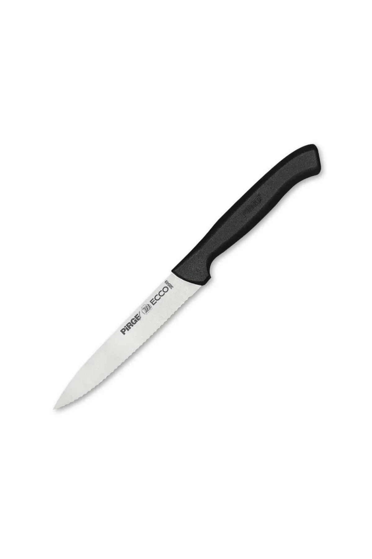 38049 Ecco Tırtıklı Sebze, Et, Biftek Steak Bıçağı 12 Cm - Siyah 38049 Ecco Tırtıklı Sebze, Et, Biftek Steak Bıçağı 12 Cm - Siyah