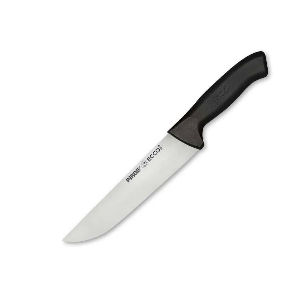38103 Ecco Kurban Ve Kasap Bıçağı 19 Cm - No:3, Siyah