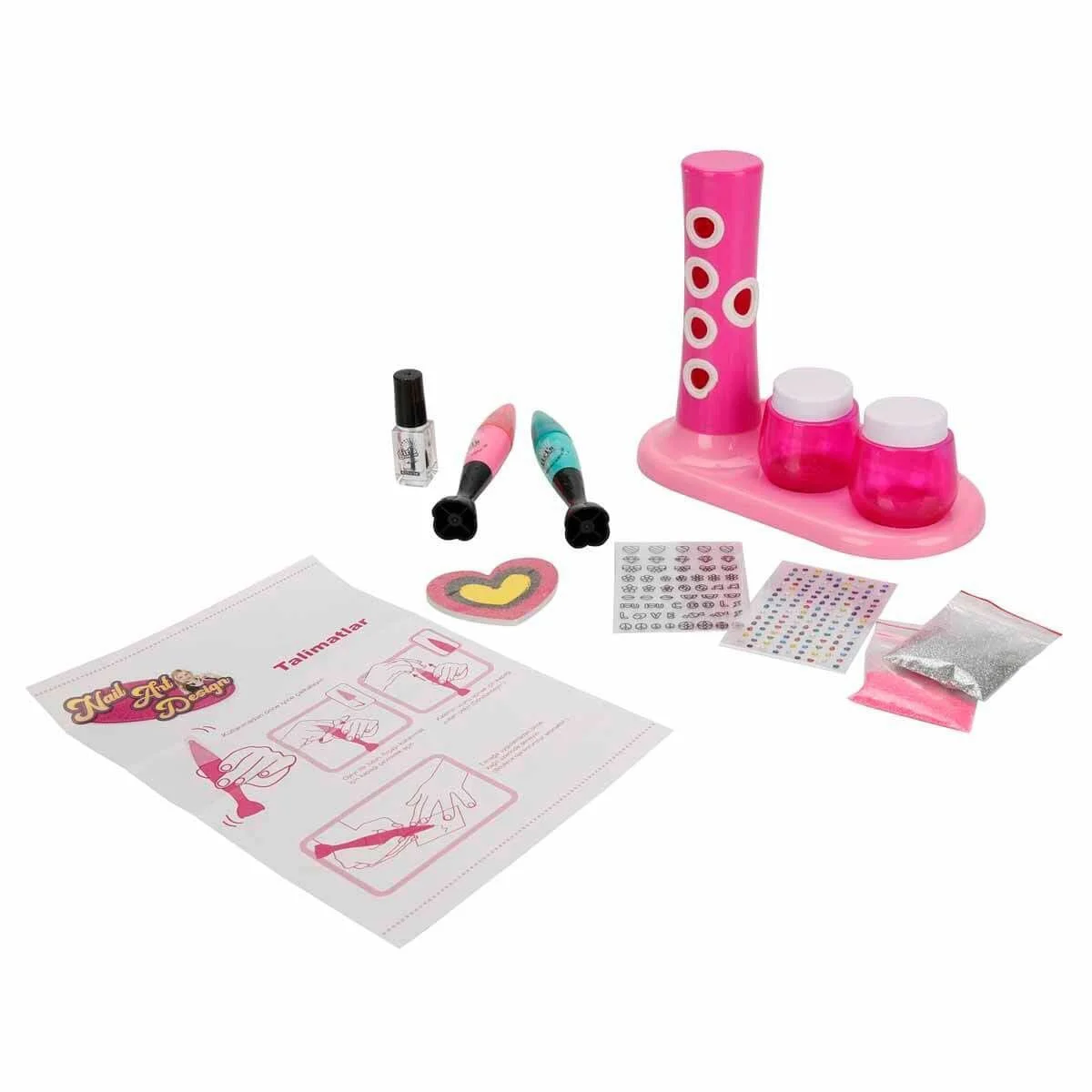 3847 Pretty Pinky 2in1 Tırnak Tasarım Seti -Sunman Fiyatı, Yorumları ve Özellikleri