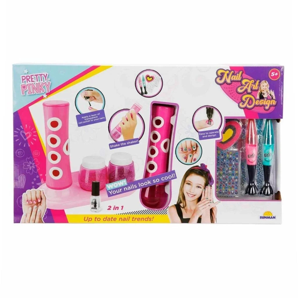 3847 Pretty Pinky 2in1 Tırnak Tasarım Seti - 3847 Pretty Pinky 2in1 Tırnak Tasarım Seti -