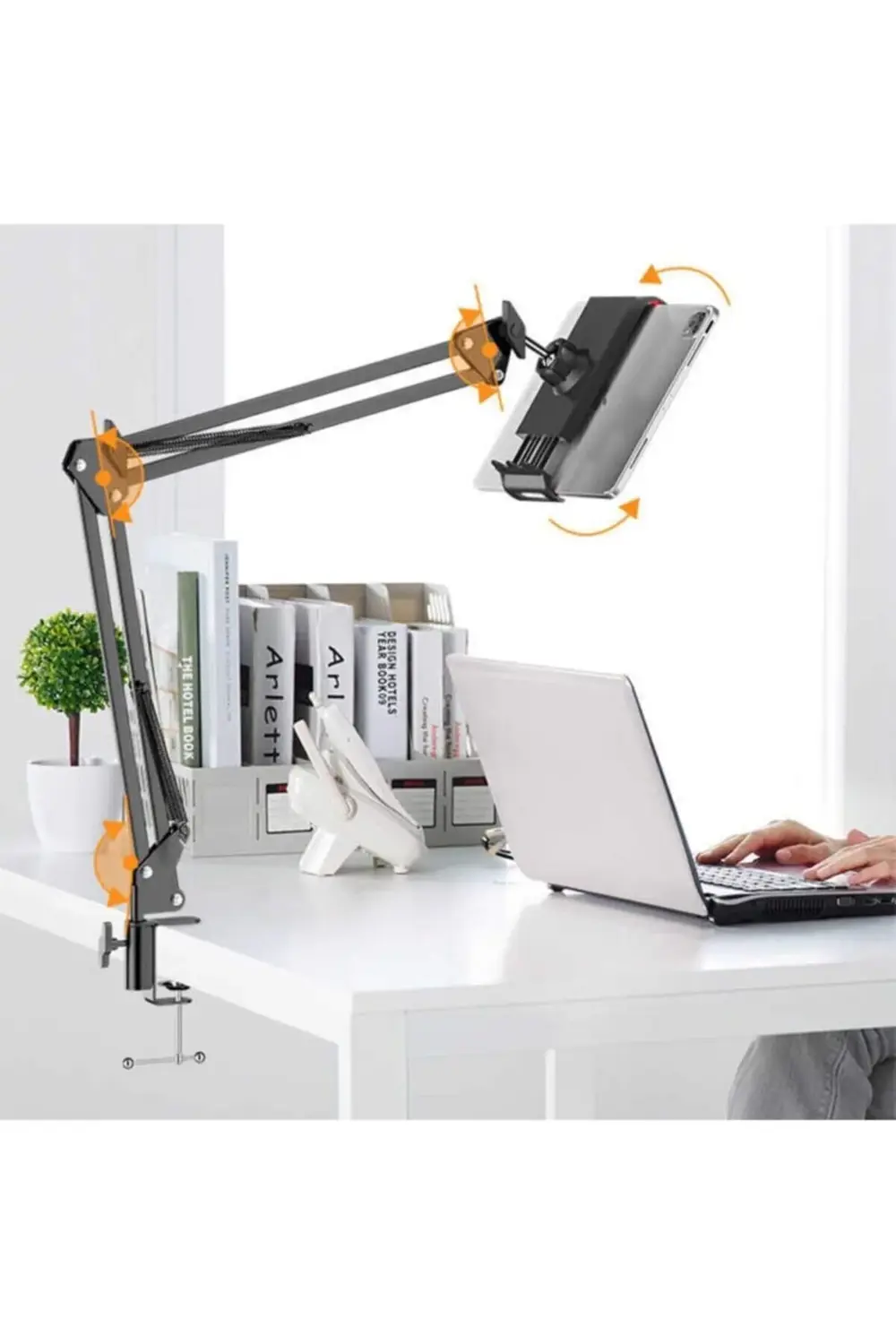 38511 Ms 03 Masa Tablet Telefon Tutucu, Siyah 978262