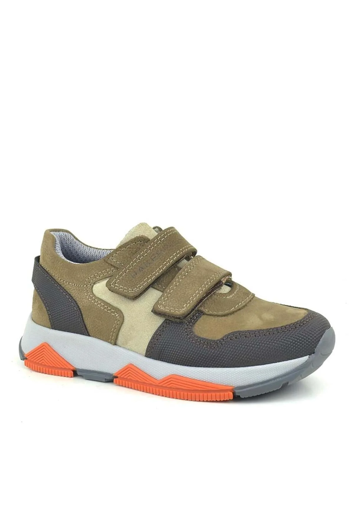 3880 Rakerplus Hakiki Deri Kahve-Kahve Çocuk Sneakers Spor Ayakkabı Cırtlı 3880 Rakerplus Hakiki Deri Kahve-Kahve Çocuk Sneakers Spor Ayakkabı Cırtlı