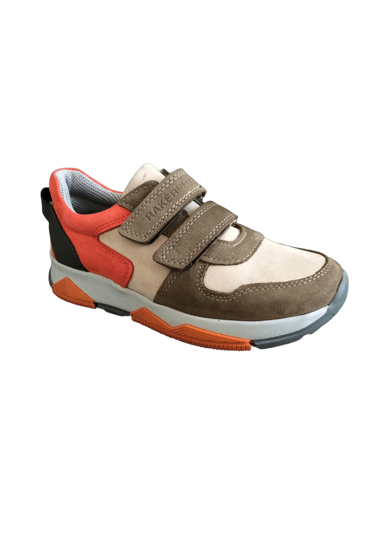 3880 Rakerplus Hakiki Deri Kum Rengi Çocuk Sneakers Spor Ayakkabı