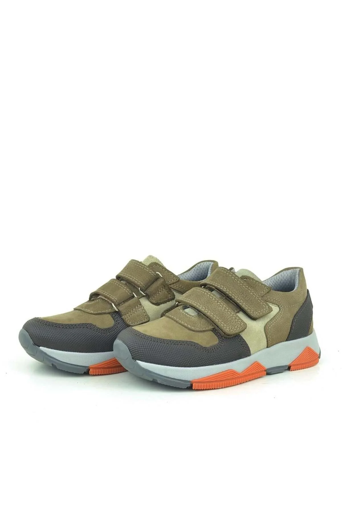 3880 Rakerplus Hakiki Deri Kahve-Kahve Çocuk Sneakers Spor Ayakkabı Cırtlı 3880 Rakerplus Hakiki Deri Kahve-Kahve Çocuk Sneakers Spor Ayakkabı Cırtlı