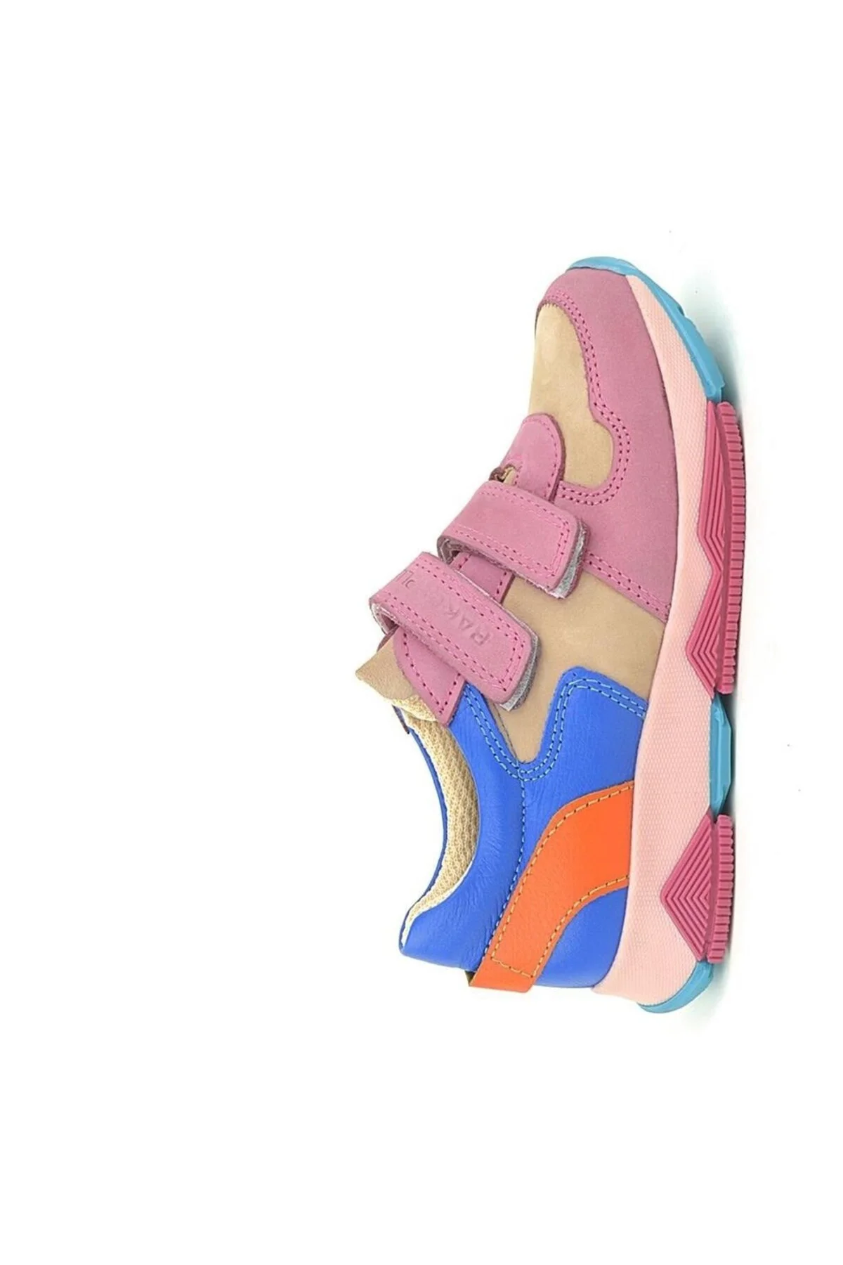 3880 Rakerplus Hakiki Deri Fuşya Pembe Mint Çocuk Sneakers Spor A