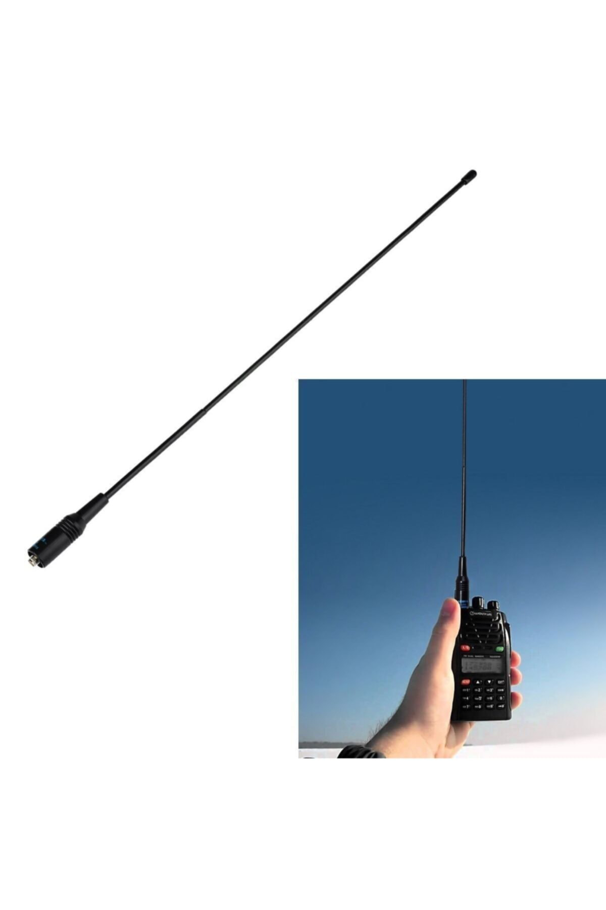 38cm Sma-f Dişi Konnektörlü Uzun Menzil Marin Air Band Amatör Tel