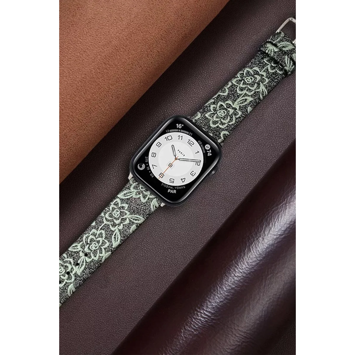 38mm Creeper Desenli Kordon - Gold Takı Parçası