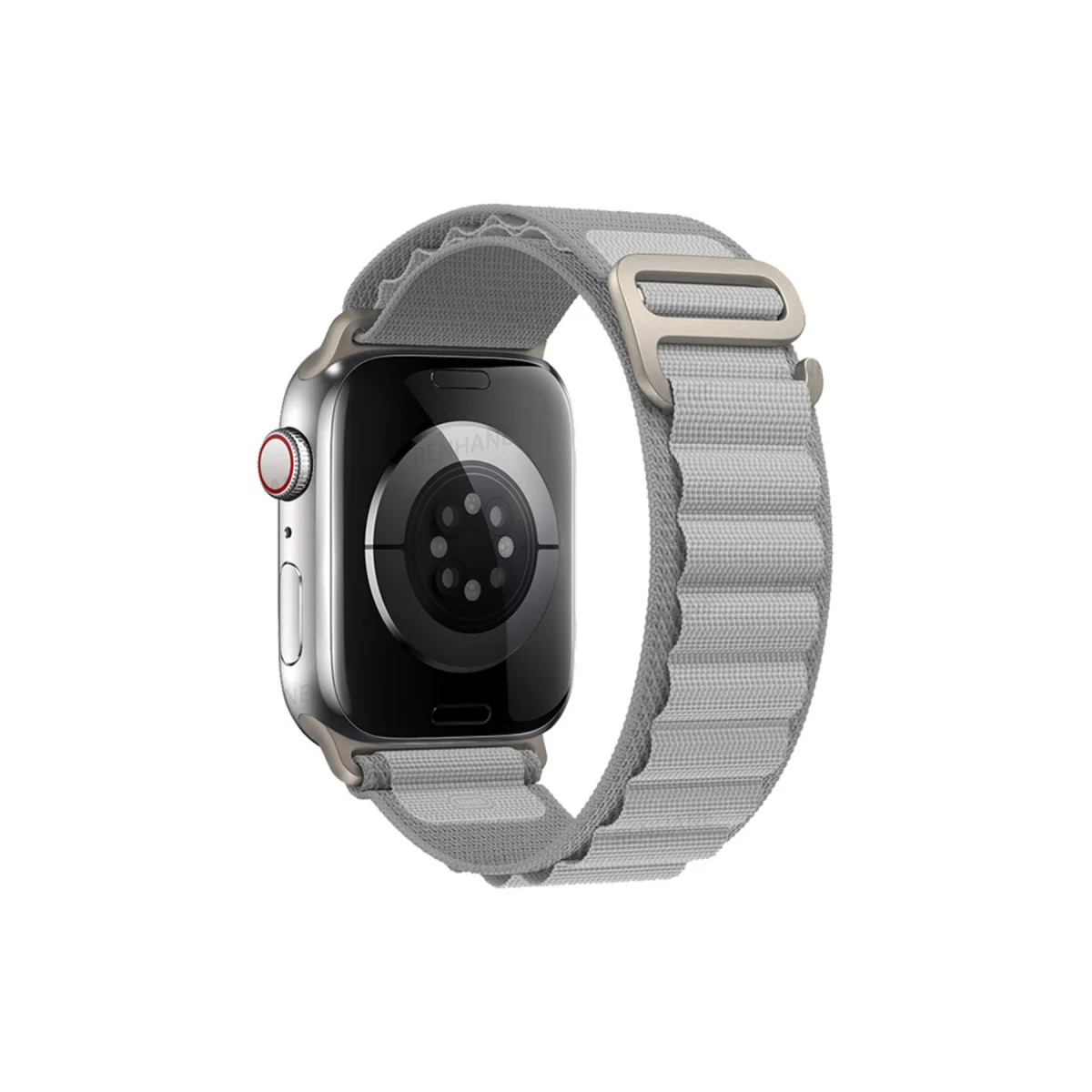 38mm Gri Kordonlu Günlük Spor Saat – Dayanıklı ve Rahat Kullanım