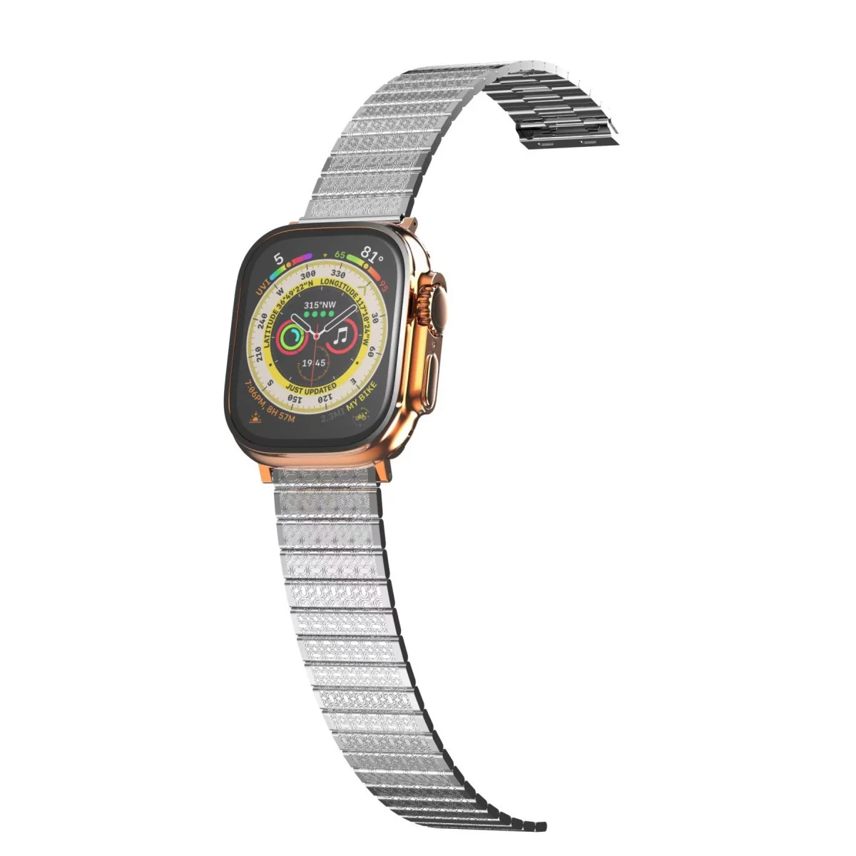 38mm Gümüş Made Metal Kordonlu Saat - Lüks ve Dayanıklılık