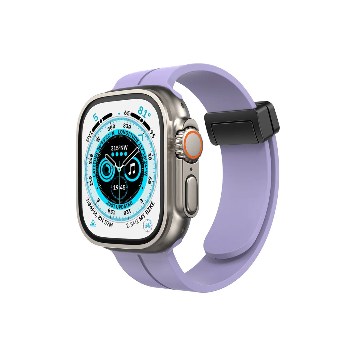 38mm KR412 Elegance Stylısh Kordon Saat - Lila