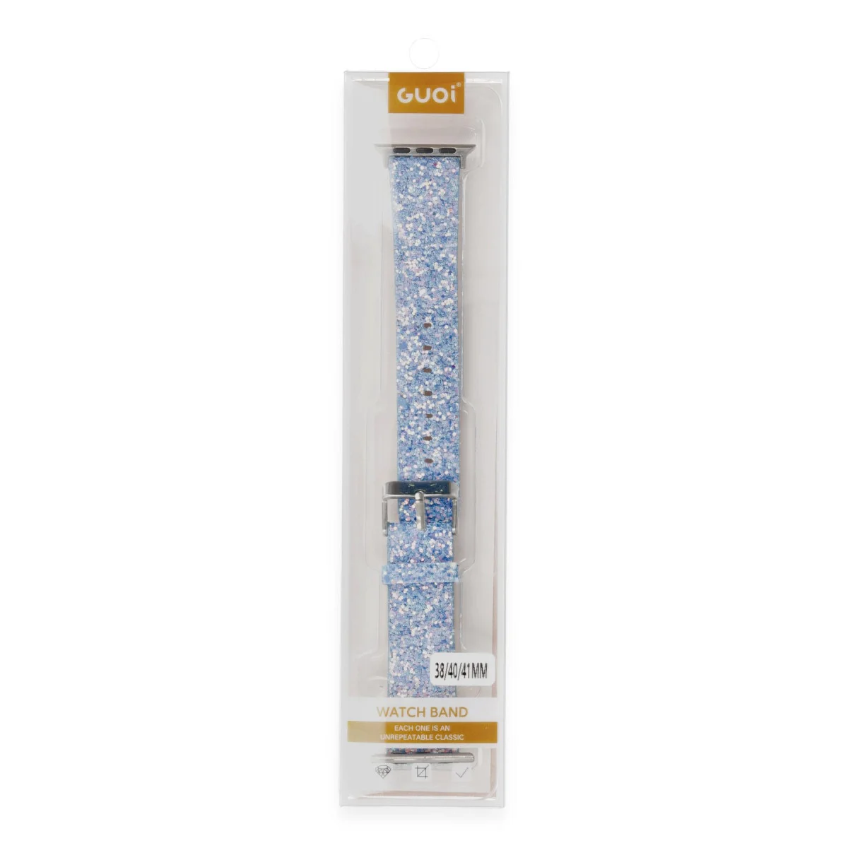38mm Starry Taşlı Kordon - Turkuaz Moda ve Kalite