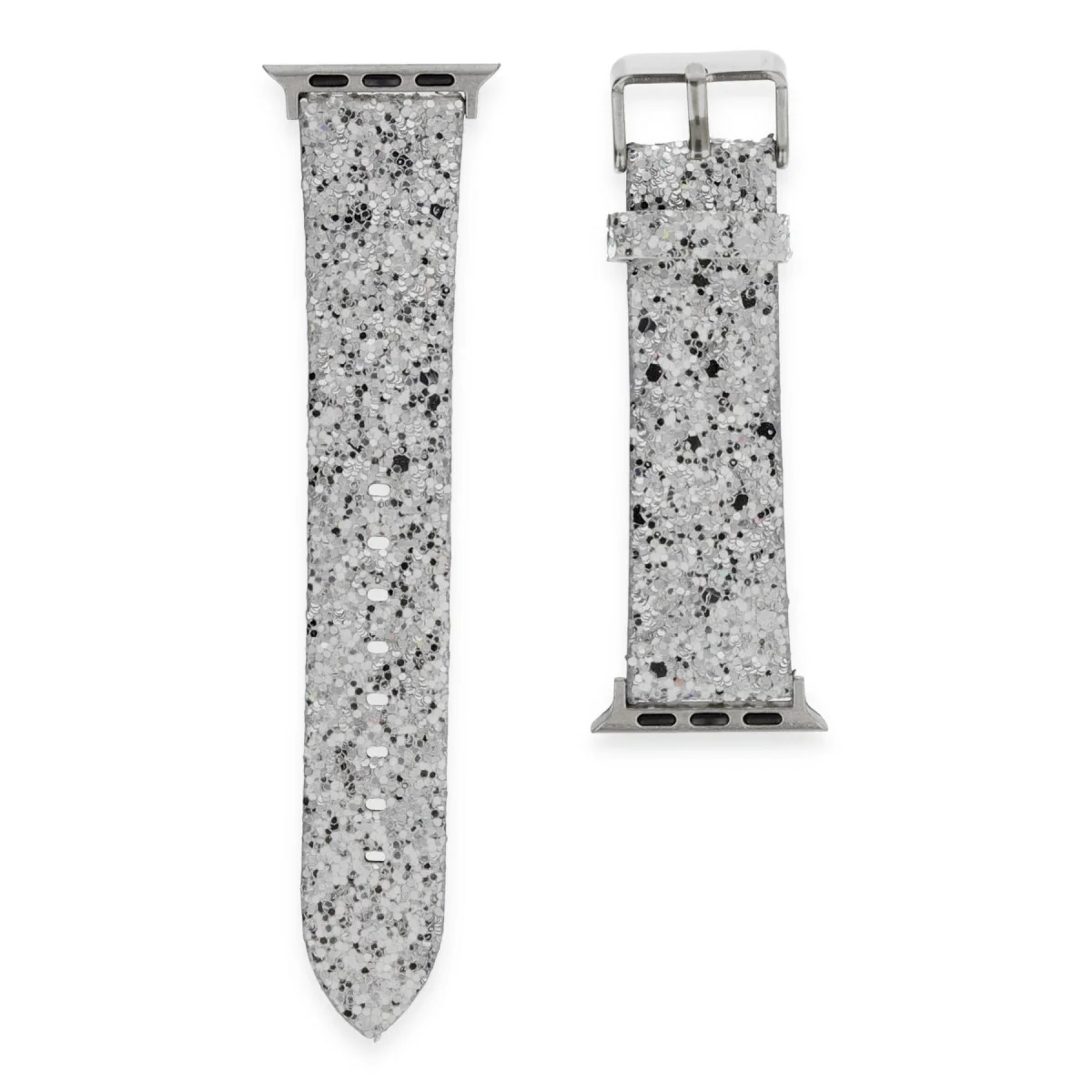 38mm Starry Taşlı Kordon Gümüş Kol Saati - Zarif Günlük Takı