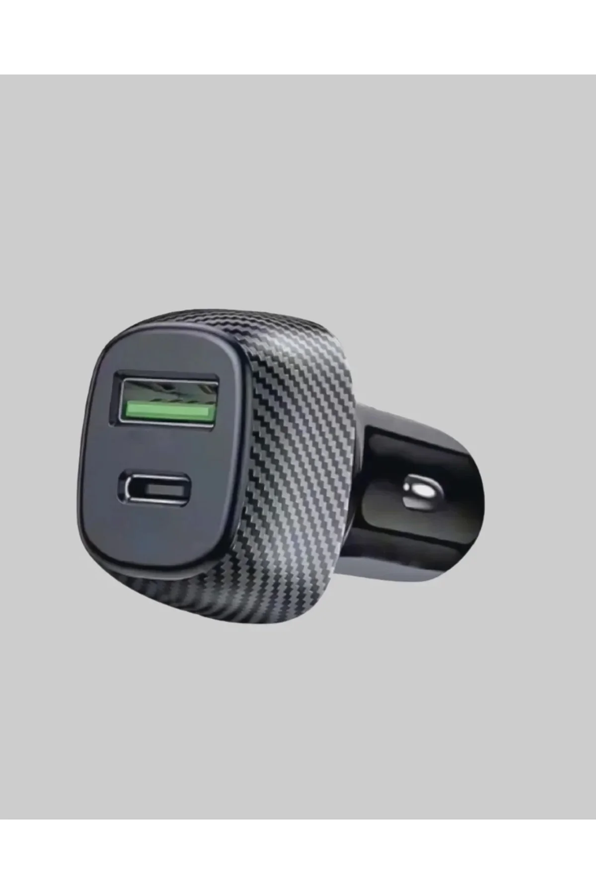 38W Araç Şarj Cihazı Type-C PD USB Hızlı Şarj Çift Port