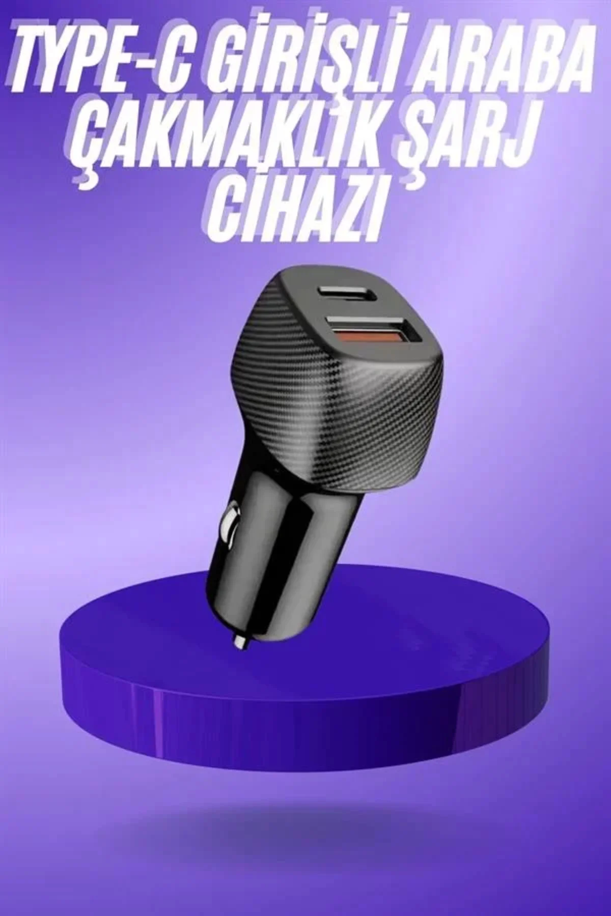 38W USB Type-C Girişli Oto Çakmaklık Araç İçi Hızlı Şarj Çakmaklık Şarj Aleti 38W USB Type-C Girişli Oto Çakmaklık Araç İçi Hızlı Şarj Çakmaklık Şarj Aleti