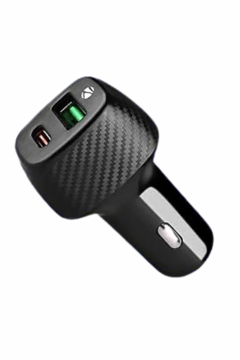 38W USB Type-C Girişli Araç İçi Hızlı Şarj Çakmaklık - PD Destekli Çift Portlu Şarj Aleti