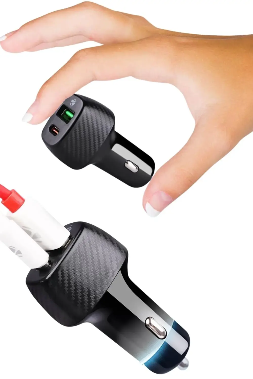 38W USB Type-C Girişli Oto Çakmaklık Araç İçi Hızlı Şarj Çakmaklı