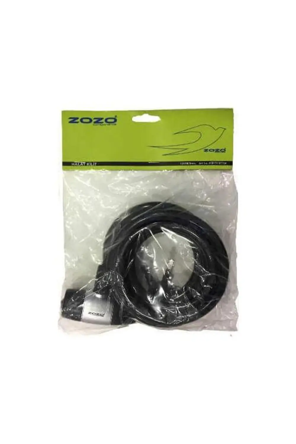 3.8x12x180 Cm Anahtarlı Halat Kilit