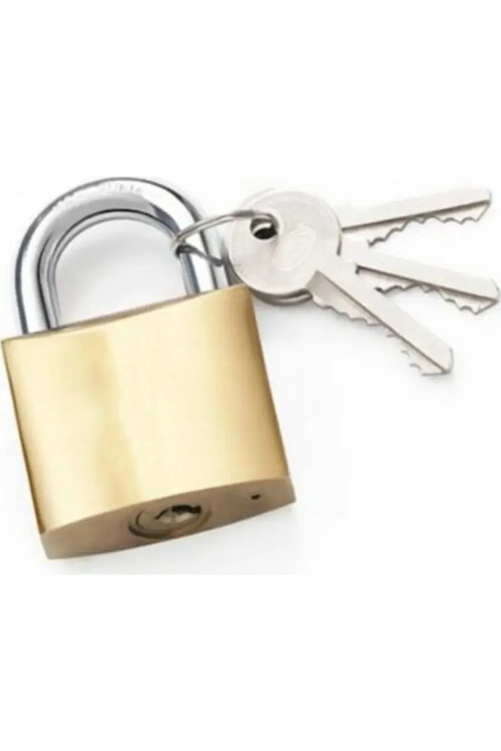 **(3ADET)** Tudor Asma Kilit Sarı Kısa 32mm Bx6| New Year