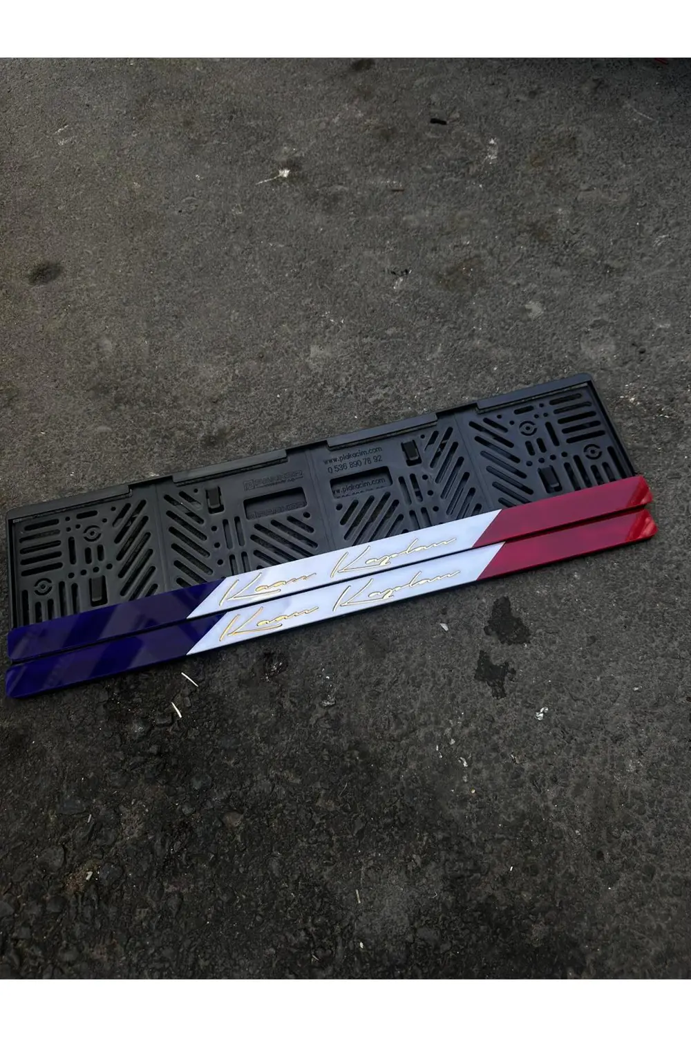 3D 3 RENK FRANSIZ PLEKSİ PLAKALIK 3D 3 RENK FRANSIZ PLEKSİ PLAKALIK