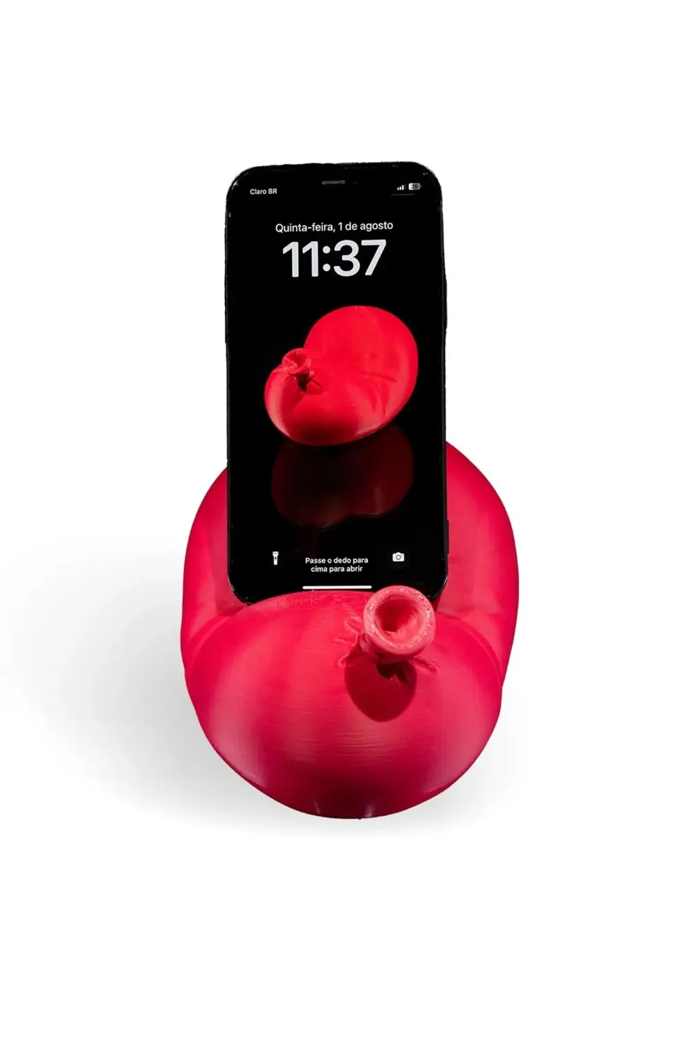3D 3D Baskı Balon Şeklinde Telefon Standı - Masaüstü Dekoratif Te 3D 3D Baskı Balon Şeklinde Telefon Standı - Masaüstü Dekoratif Te