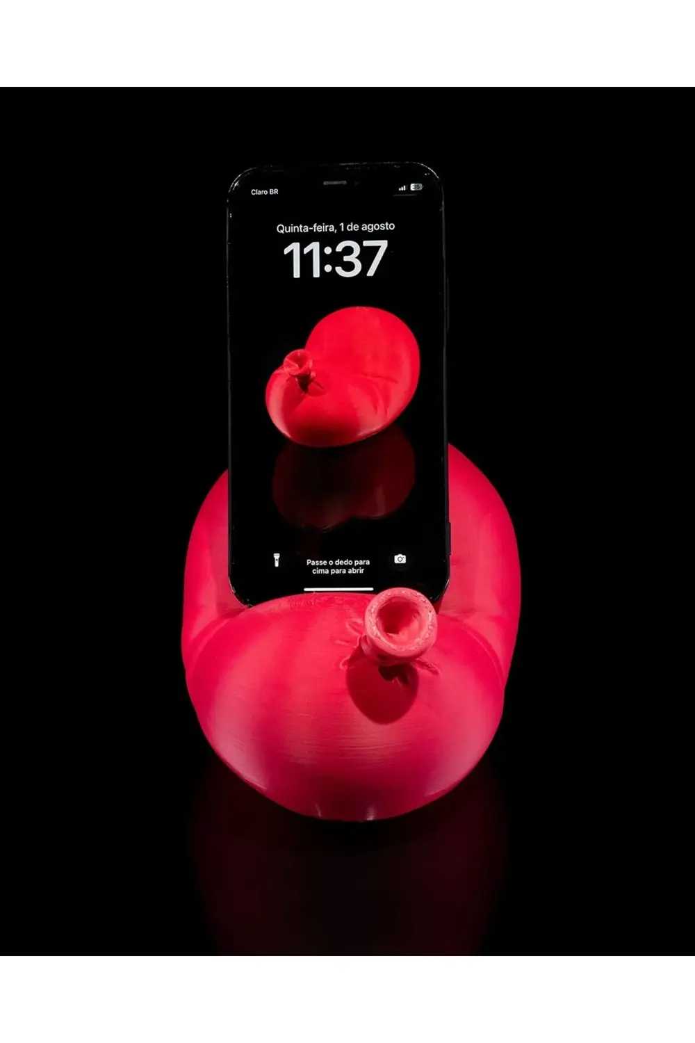 3D 3D Baskı Balon Şeklinde Telefon Standı - Masaüstü Dekoratif Te 3D 3D Baskı Balon Şeklinde Telefon Standı - Masaüstü Dekoratif Te