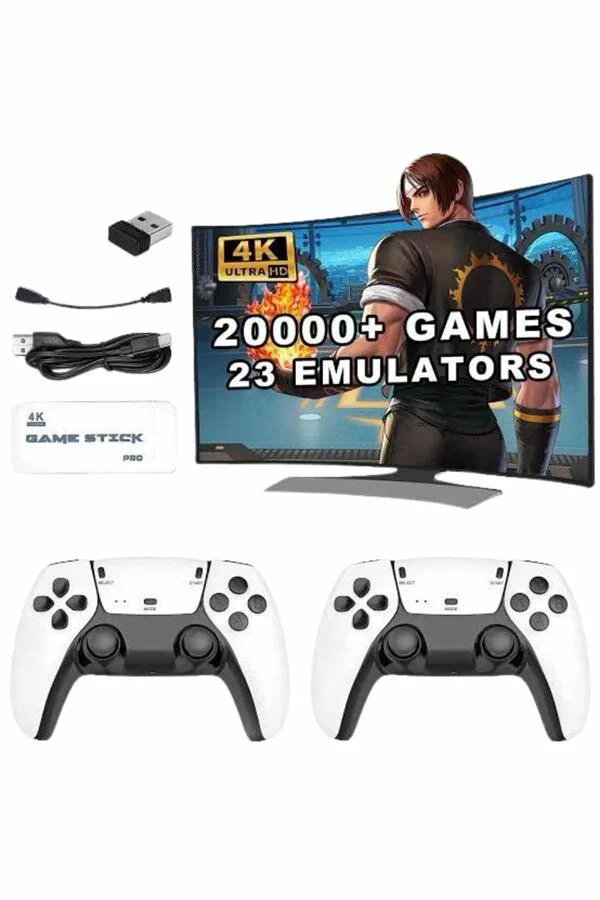3D 4K HD 2.4G Game Stick Oyun Konsolu Çift Kollu Retro Mini Fiyatı, Yorumları ve Özellikleri