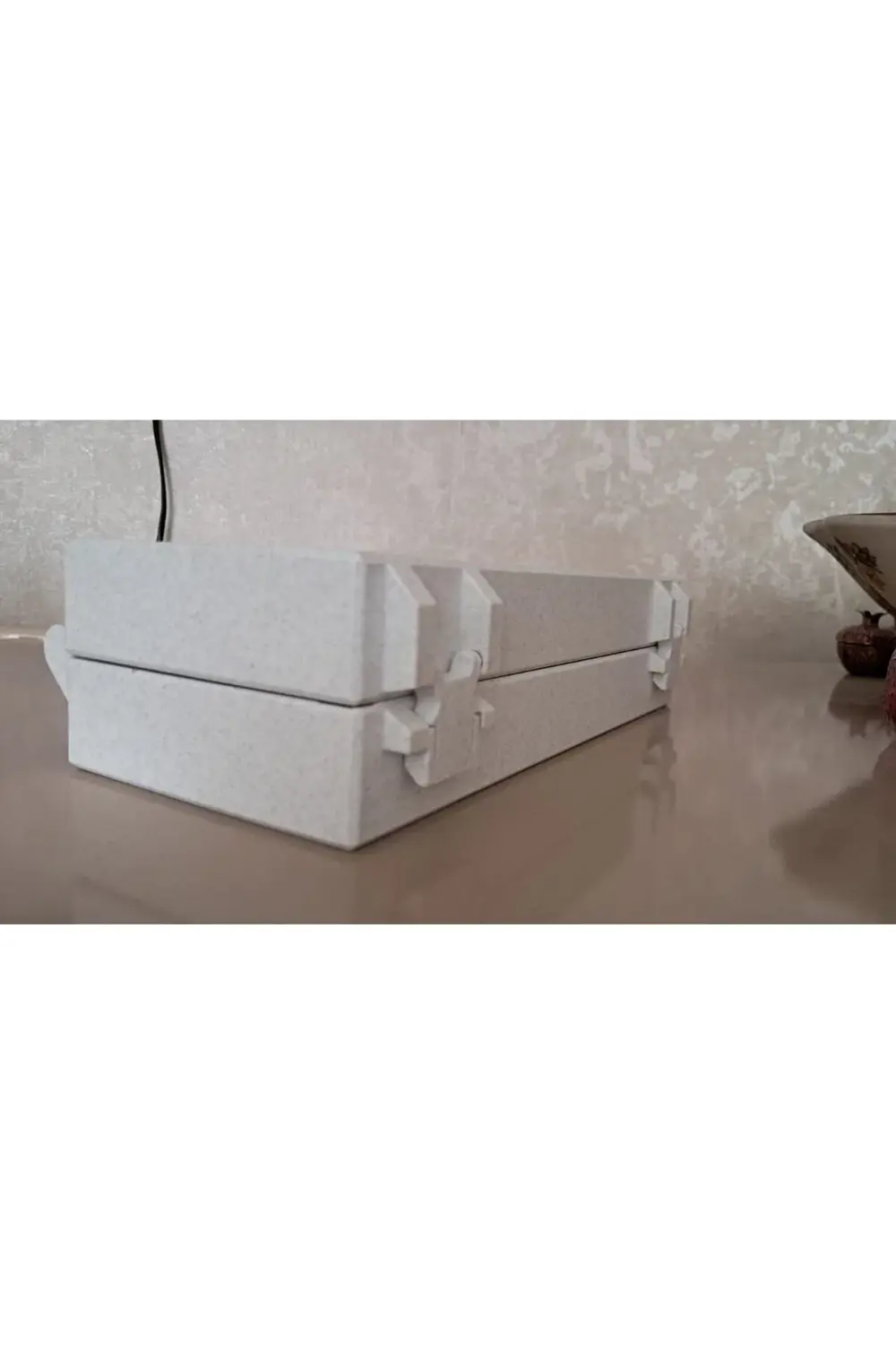 3D 50'li Kapasiteli Mali Mühür ve USB Organizatörü – Güvenli Sakl