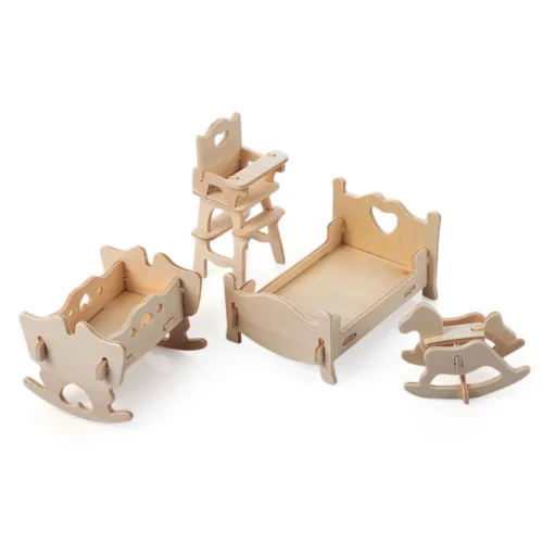 3D Ahşap Puzzle - Çocuk Odası 3D Ahşap Puzzle - Çocuk Odası