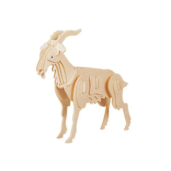 3D Ahşap Puzzle - Keçi 3D Ahşap Puzzle - Keçi