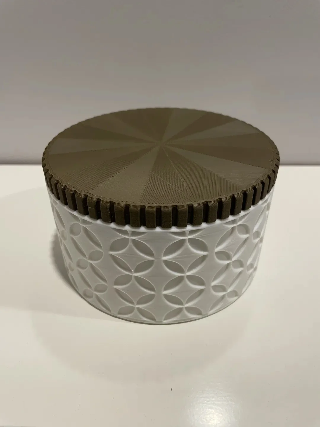 3D Baskı 3lü Geometrik Desenli Kavanoz Seti Ahşap Görünümlü Kapaklı Dekoratif Mutfak Saklama Kabı 6-10-15 cm 3D Baskı 3lü Geometrik Desenli Kavanoz Seti Ahşap Görünümlü Kapaklı Dekoratif Mutfak Saklama Kabı 6-10-15 cm