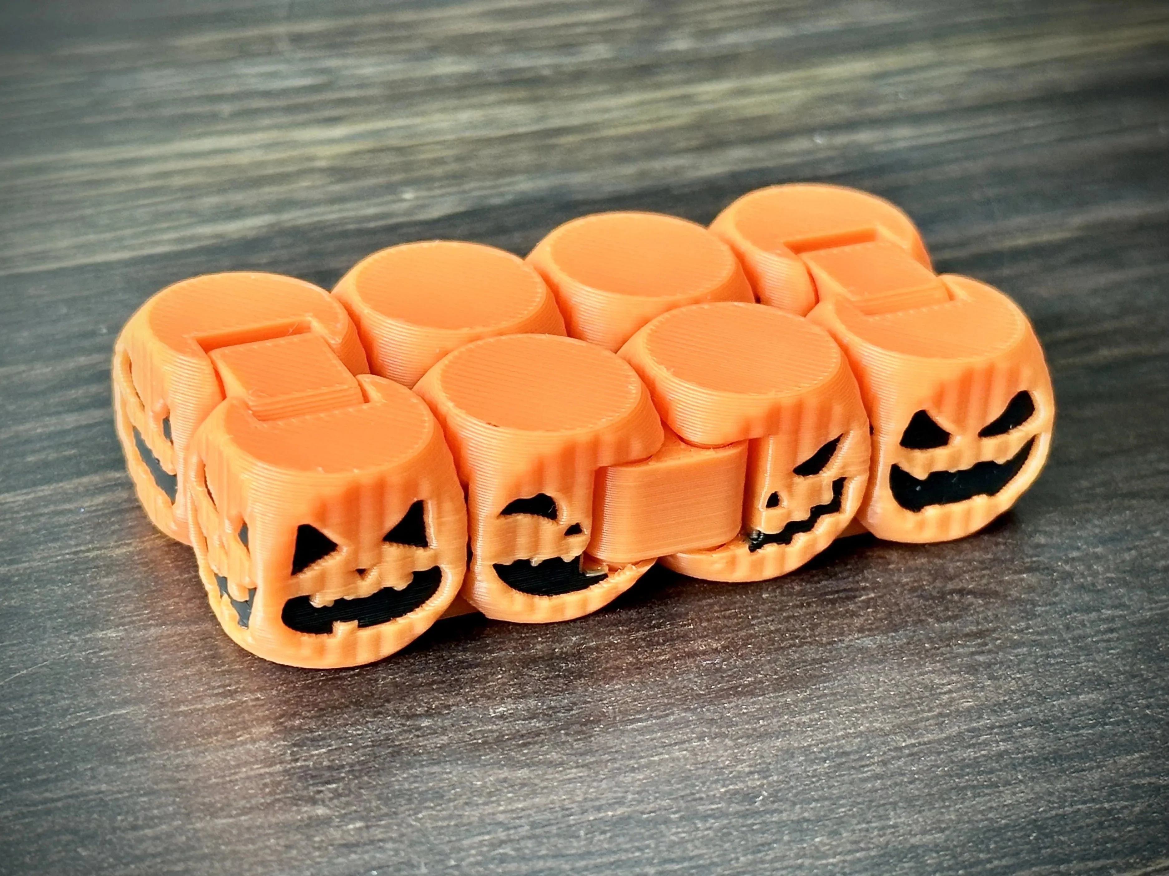 3D Baskı Balkabağı Zincir Fidget Oyuncak Katlanır Burgu Stres Atma Duyusal Anti Stres Oyuncak Turuncu 3D Baskı Balkabağı Zincir Fidget Oyuncak Katlanır Burgu Stres Atma Duyusal Anti Stres Oyuncak Turuncu