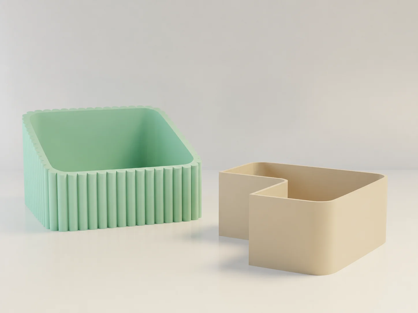 3D Baskı Fıstık Kasesi - Çift Hazneli Kabuk Ayırıcı Sunum Kasesi - Mint Bej 3D Baskı Fıstık Kasesi - Çift Hazneli Kabuk Ayırıcı Sunum Kasesi - Mint Bej
