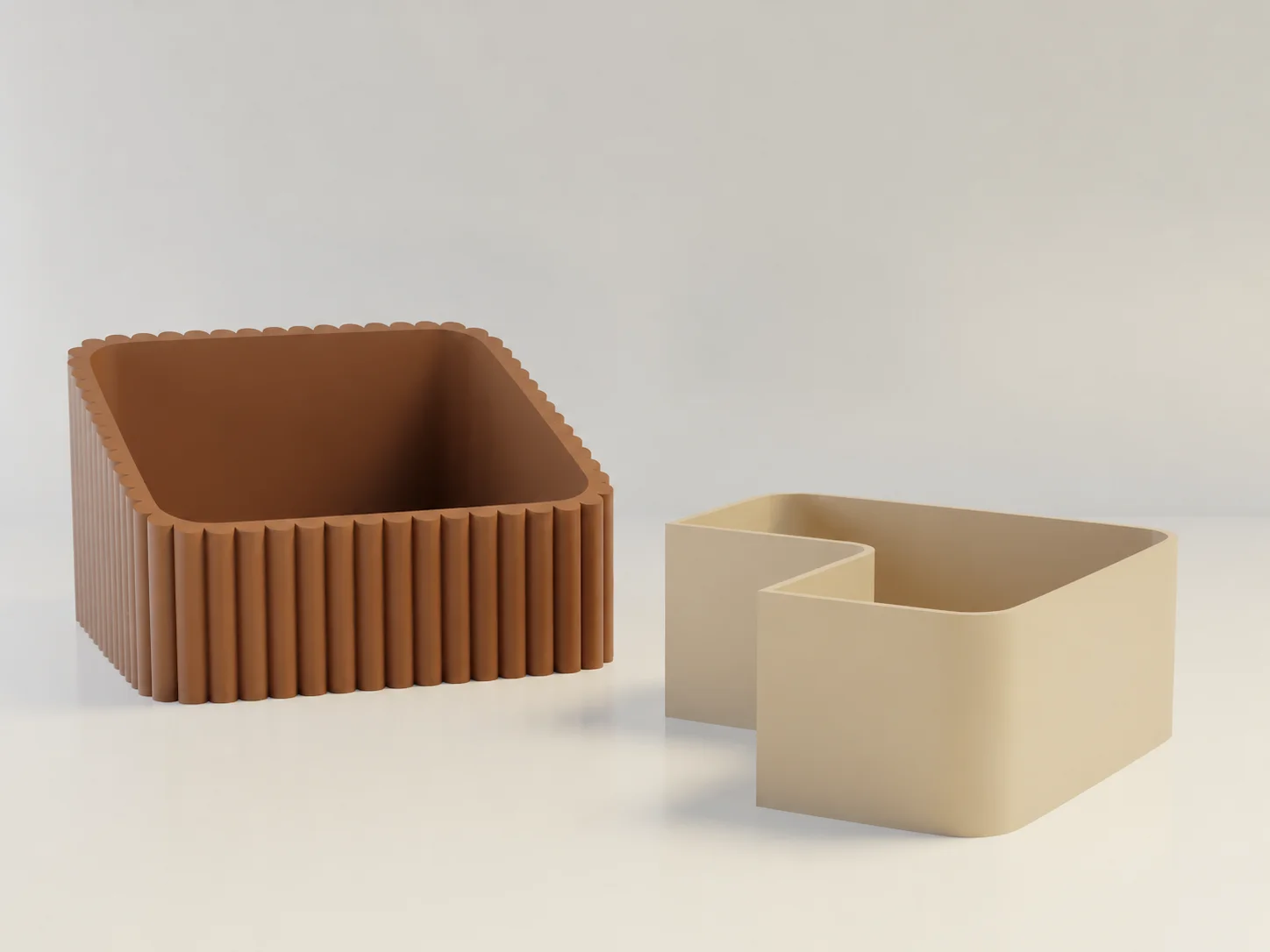 3D Baskı Fıstık Kasesi - Çift Hazneli Kabuk Ayırıcı Sunum Kasesi - Kahverengi Bej 3D Baskı Fıstık Kasesi - Çift Hazneli Kabuk Ayırıcı Sunum Kasesi - Kahverengi Bej