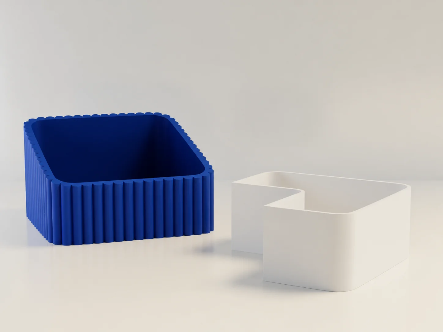 3D Baskı Fıstık Kasesi - Çift Hazneli Kabuk Ayırıcı Sunum Kasesi - Mavi Beyaz 3D Baskı Fıstık Kasesi - Çift Hazneli Kabuk Ayırıcı Sunum Kasesi - Mavi Beyaz