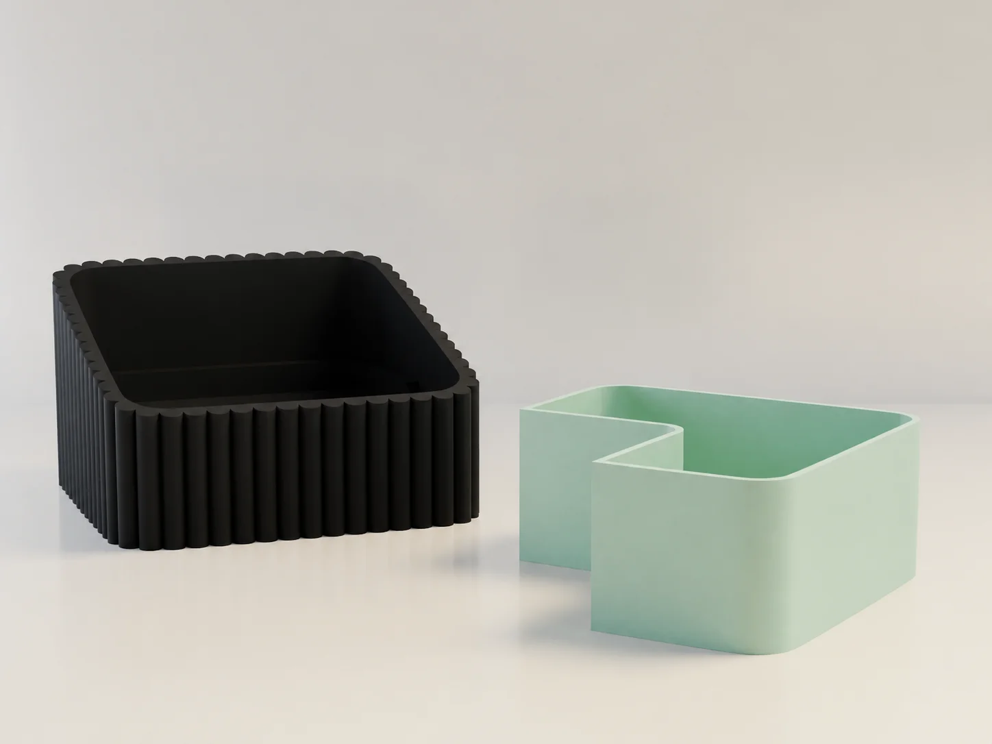 3D Baskı Fıstık Kasesi - Çift Hazneli Kabuk Ayırıcı Sunum Kasesi - Siyah Mint 3D Baskı Fıstık Kasesi - Çift Hazneli Kabuk Ayırıcı Sunum Kasesi - Siyah Mint