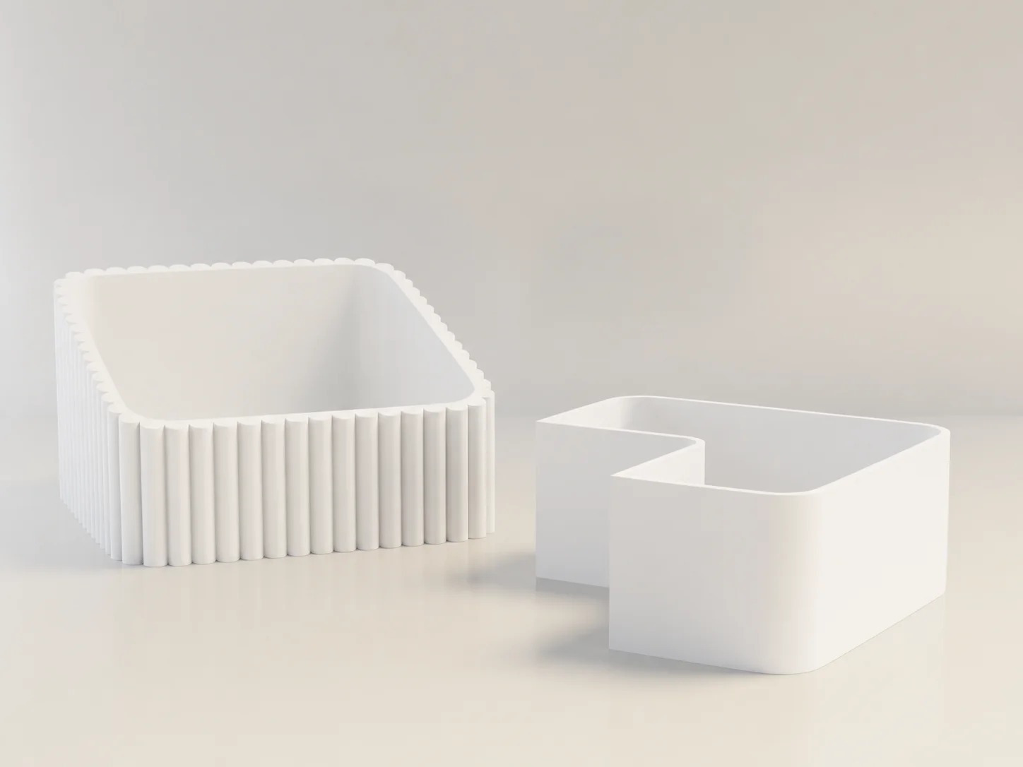 3D Baskı Fıstık Kasesi - Çift Hazneli Kabuk Ayırıcı Sunum Kasesi - Beyaz Beyaz 3D Baskı Fıstık Kasesi - Çift Hazneli Kabuk Ayırıcı Sunum Kasesi - Beyaz Beyaz