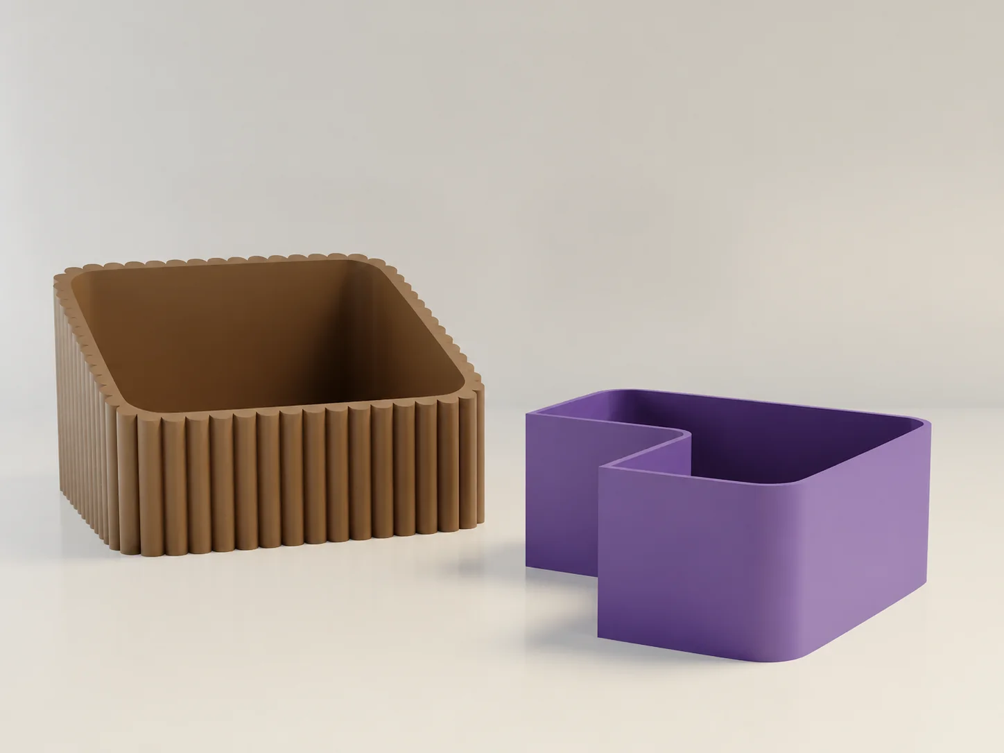3D Baskı Fıstık Kasesi - Çift Hazneli Kabuk Ayırıcı Sunum Kasesi - Kahverengi Mor 3D Baskı Fıstık Kasesi - Çift Hazneli Kabuk Ayırıcı Sunum Kasesi - Kahverengi Mor