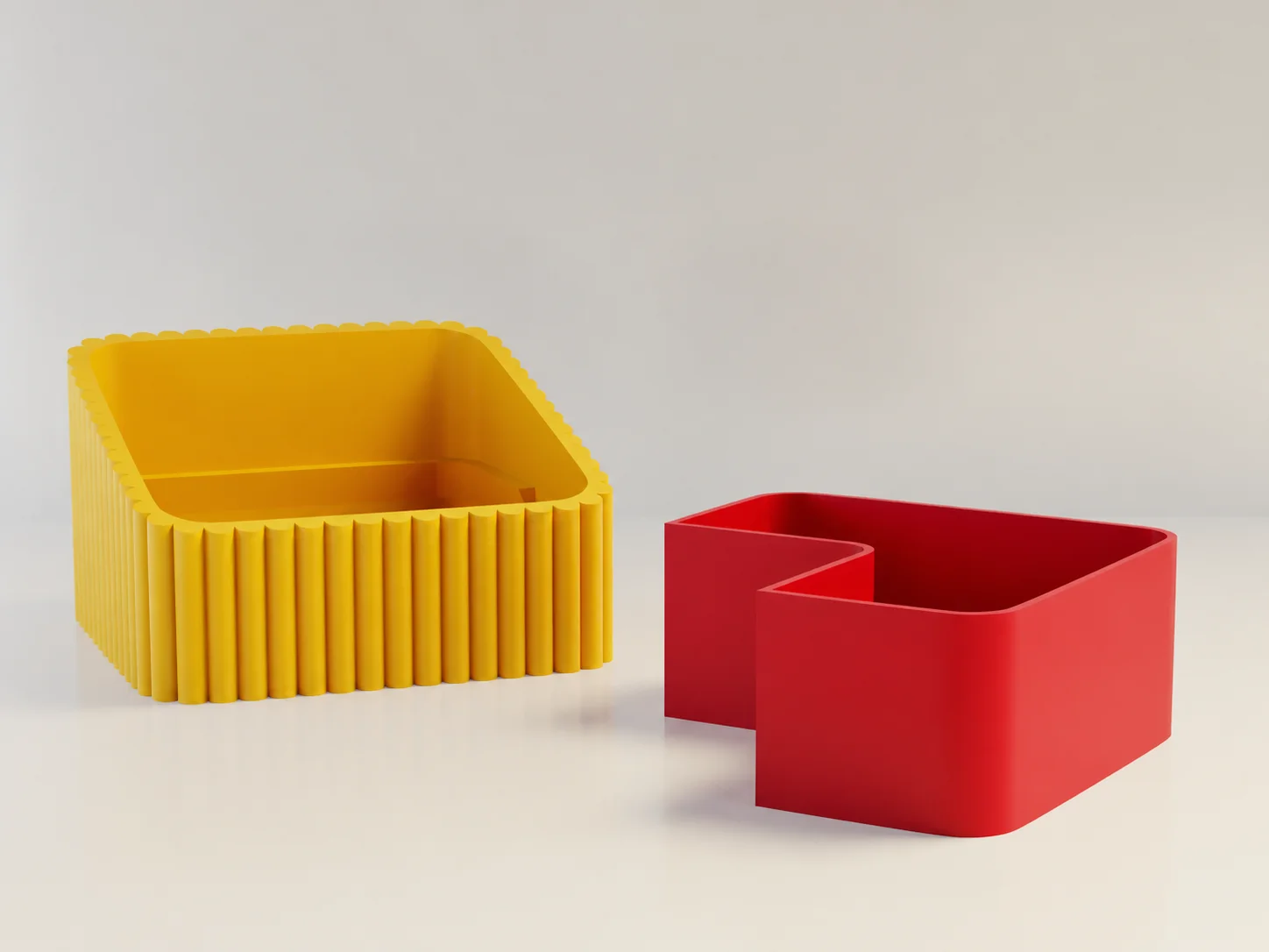 3D Baskı Fıstık Kasesi - Çift Hazneli Kabuk Ayırıcı Sunum Kasesi - Sarı Kırmızı 3D Baskı Fıstık Kasesi - Çift Hazneli Kabuk Ayırıcı Sunum Kasesi - Sarı Kırmızı