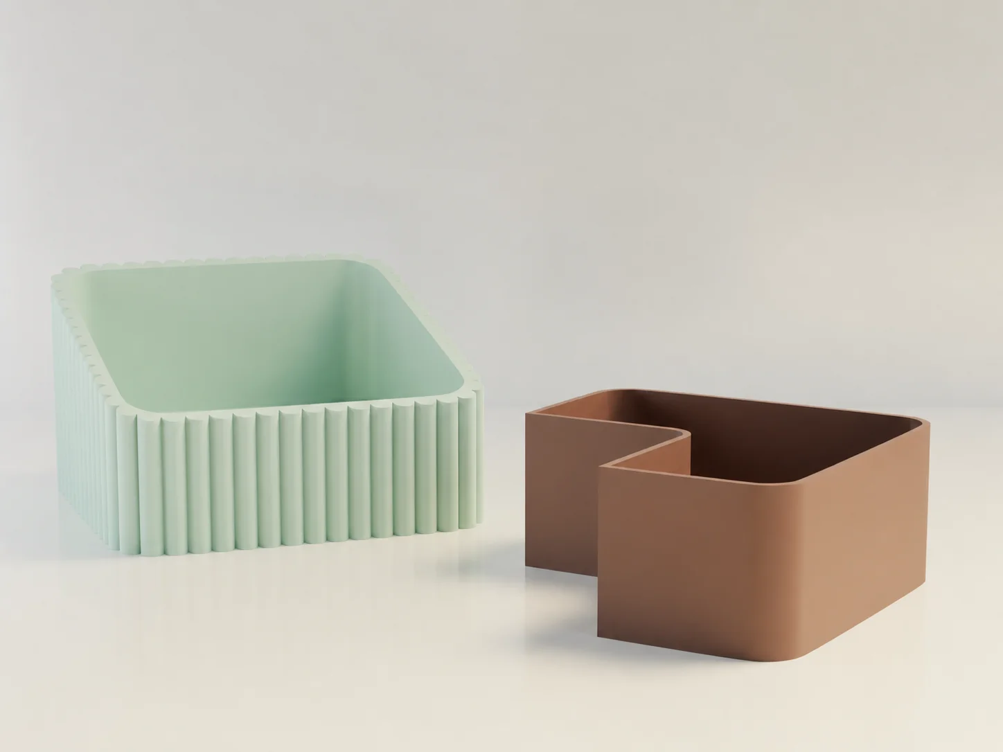 3D Baskı Fıstık Kasesi - Çift Hazneli Kabuk Ayırıcı Sunum Kasesi - Mint Kahverengi 3D Baskı Fıstık Kasesi - Çift Hazneli Kabuk Ayırıcı Sunum Kasesi - Mint Kahverengi