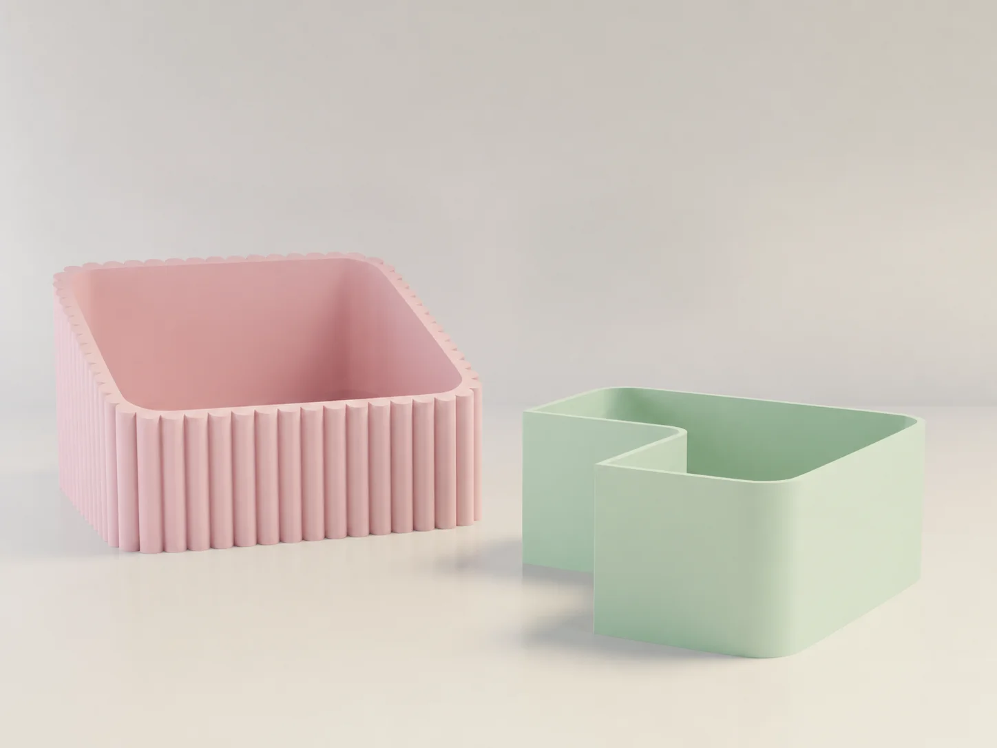 3D Baskı Fıstık Kasesi - Çift Hazneli Kabuk Ayırıcı Sunum Kasesi - Pembe Mint 3D Baskı Fıstık Kasesi - Çift Hazneli Kabuk Ayırıcı Sunum Kasesi - Pembe Mint
