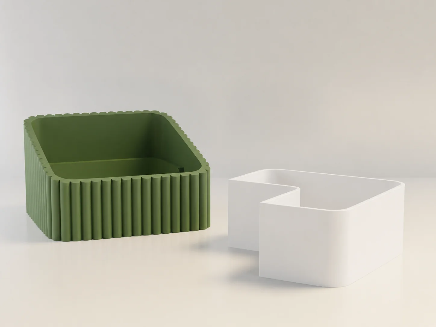 3D Baskı Fıstık Kasesi - Çift Hazneli Kabuk Ayırıcı Sunum Kasesi - Yeşil Beyaz 3D Baskı Fıstık Kasesi - Çift Hazneli Kabuk Ayırıcı Sunum Kasesi - Yeşil Beyaz