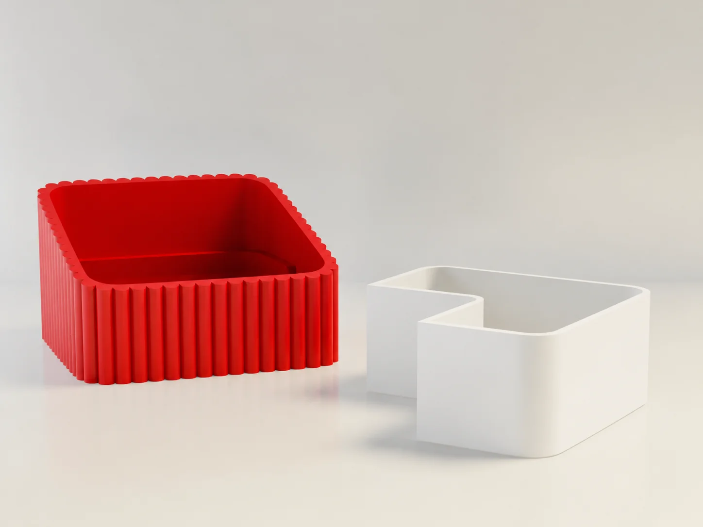 3D Baskı Fıstık Kasesi - Çift Hazneli Kabuk Ayırıcı Sunum Kasesi - Kırmızı Beyaz 3D Baskı Fıstık Kasesi - Çift Hazneli Kabuk Ayırıcı Sunum Kasesi - Kırmızı Beyaz