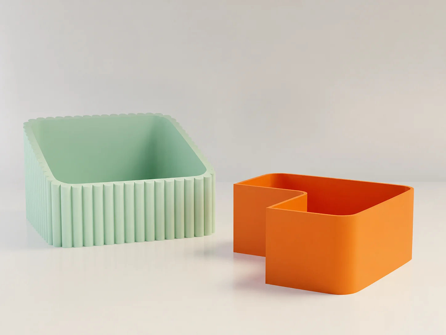 3D Baskı Fıstık Kasesi - Çift Hazneli Kabuk Ayırıcı Sunum Kasesi - Mint Turuncu 3D Baskı Fıstık Kasesi - Çift Hazneli Kabuk Ayırıcı Sunum Kasesi - Mint Turuncu
