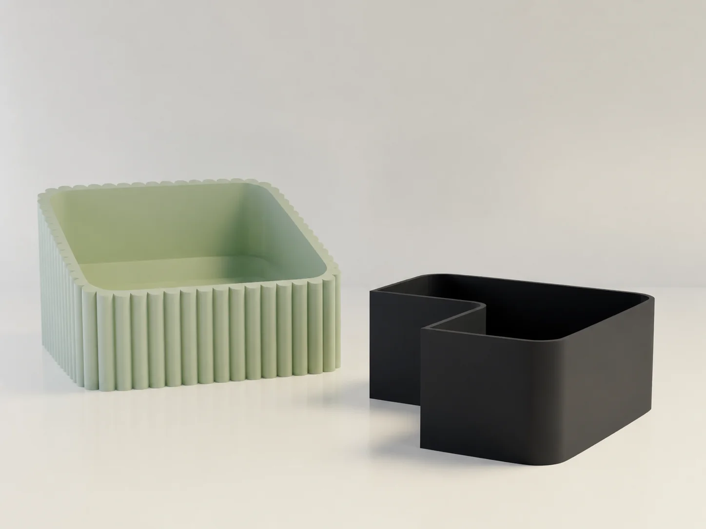 3D Baskı Fıstık Kasesi - Çift Hazneli Kabuk Ayırıcı Sunum Kasesi - Mint Siyah 3D Baskı Fıstık Kasesi - Çift Hazneli Kabuk Ayırıcı Sunum Kasesi - Mint Siyah